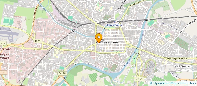 localisation de l'entreprise SCI ANFAN à CARCASSONNE