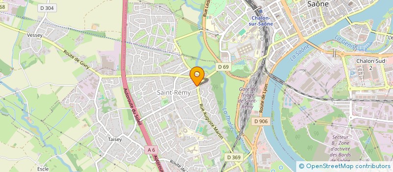 localisation de l'entreprise SCI ANFLAROSA  SAINT-REMY