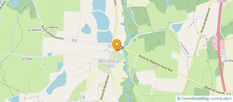 localisation de l'entreprise SCI ANGAGER  SAVIGNEUX