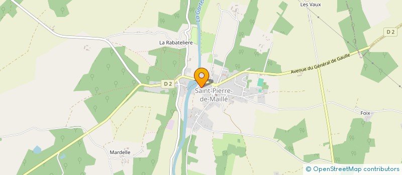 localisation de l'entreprise SCI ANGAR  CIVAUX