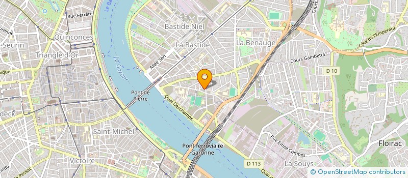 localisation de l'entreprise SCI ANGAUR  BORDEAUX