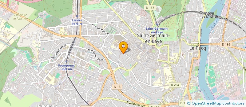 localisation de l'entreprise SCI ANGE  SAINT-GERMAIN-EN-LAYE