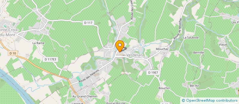 localisation de l'entreprise SCI ANGE  CAUDROT