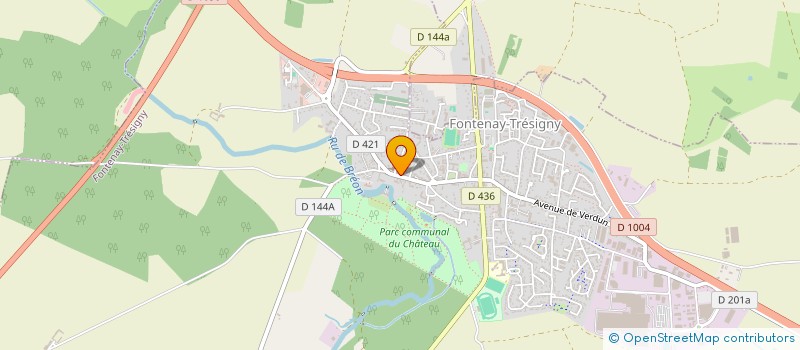 localisation de l'entreprise SCI ANGE  FONTENAY-TRESIGNY