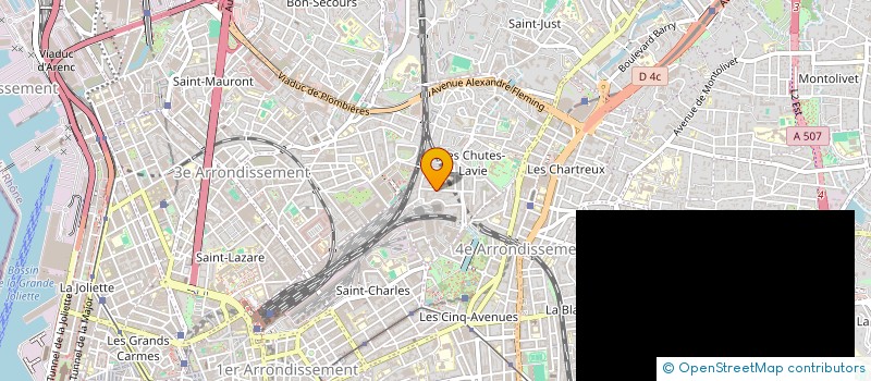 localisation de l'entreprise SCI ANGE  ALLAUCH