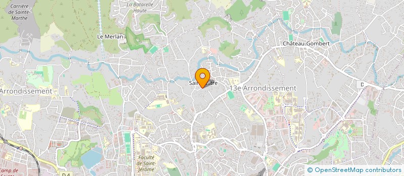 localisation de l'entreprise SCI ANGE à MARSEILLE