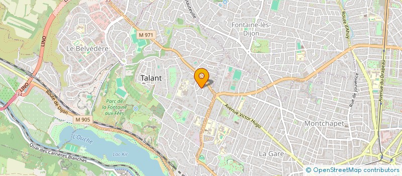 localisation de l'entreprise SCI ANGE  TALANT