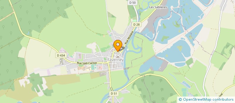 localisation de l'entreprise SCI ANGE OU DEMON à FAVERNEY