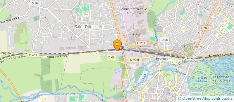 localisation de l'entreprise SCI ANGEL  SAINT-DOULCHARD