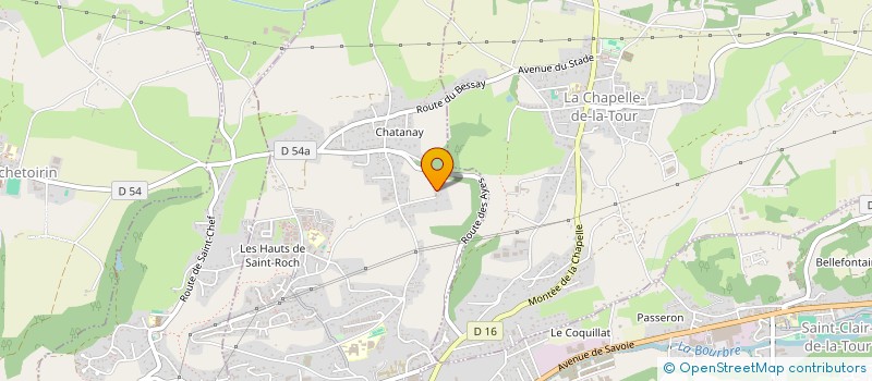 localisation de l'entreprise SCI ANGEL  SAINT-JEAN-DE-SOUDAIN