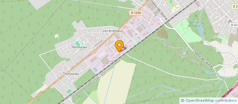 localisation de l'entreprise SCI ANGEL  CESTAS