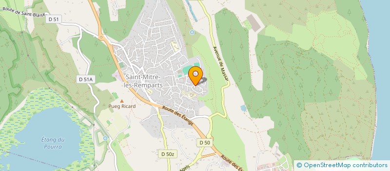 localisation de l'entreprise SCI ANGEL DU ROMARIN  SAINT-MITRE-LES-REMPARTS