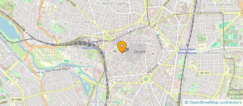 localisation de l'entreprise SCI ANGEL'S à DIJON