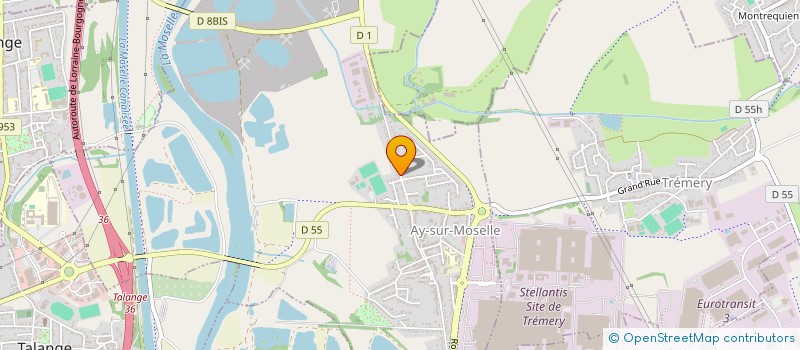 localisation de l'entreprise SCI ANGEL'S  AY-SUR-MOSELLE