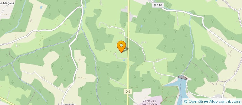 localisation de l'entreprise SCI ANGELA  AILLAS