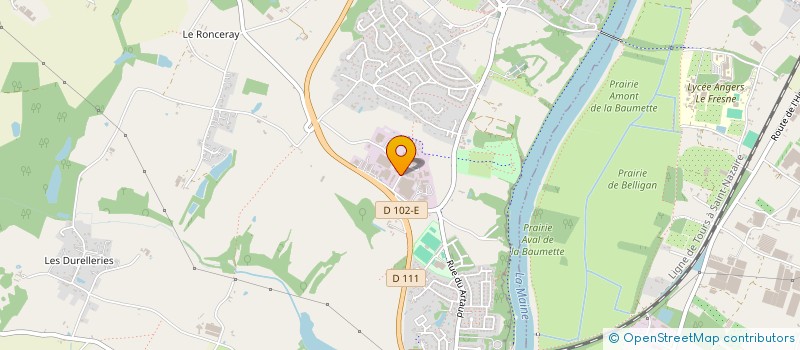 localisation de l'entreprise SCI ANGELA  BOUCHEMAINE