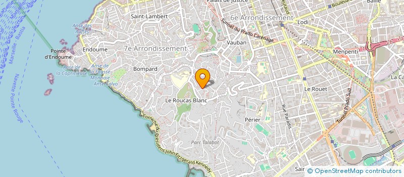 localisation de l'entreprise SCI ANGELE à MARSEILLE