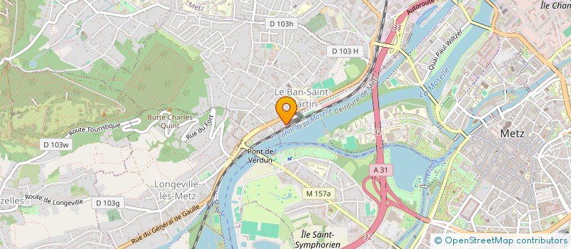 localisation de l'entreprise SCI ANGELE à LE BAN-SAINT-MARTIN