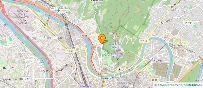 localisation de l'entreprise SCI ANGELE  SAINT-MARTIN-LE-VINOUX