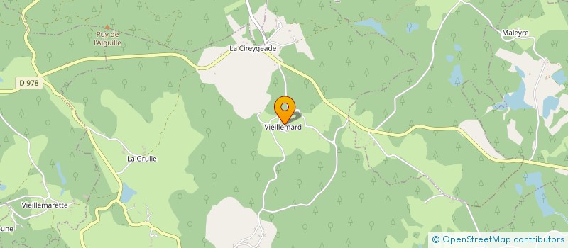 localisation de l'entreprise SCI ANGELE  SAINT-MARTIAL-DE-GIMEL