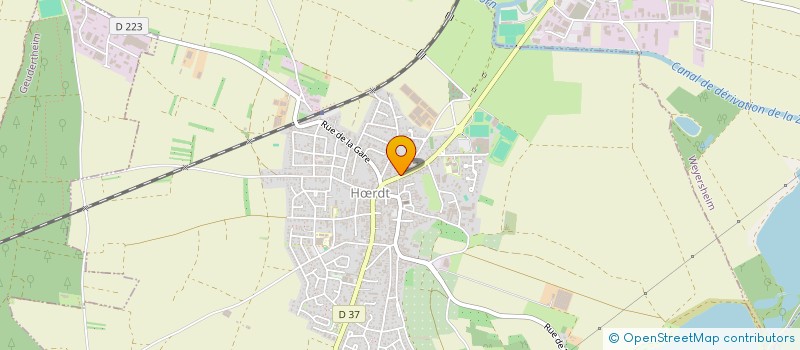 localisation de l'entreprise SCI ANGELIA  HRDT