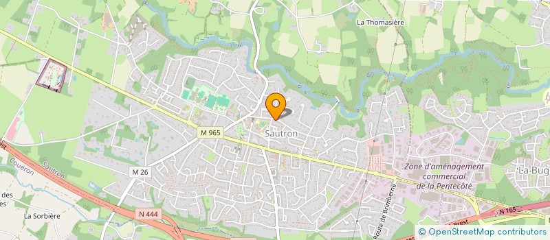 localisation de l'entreprise SCI ANGELIN  SAUTRON