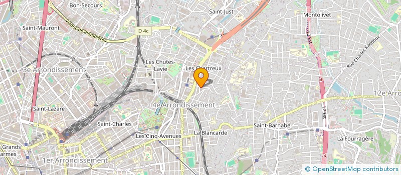 localisation de l'entreprise SCI ANGELINA à MARSEILLE