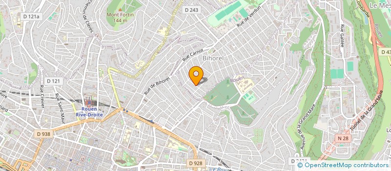 localisation de l'entreprise SCI ANGELINA  BIHOREL