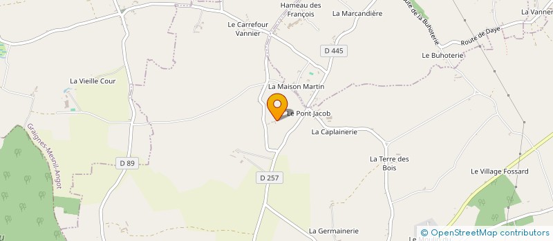 localisation de l'entreprise SCI ANGELINE  LE DEZERT