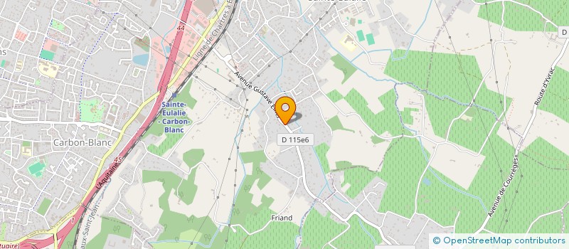 localisation de l'entreprise SCI ANGELINIADIS à SAINTE-EULALIE