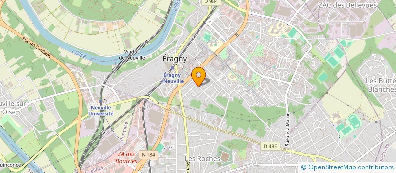 localisation de l'entreprise SCI ANGELIQUE  ERAGNY