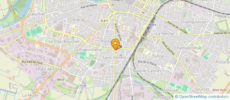 localisation de l'entreprise SCI ANGELIQUE à NIORT