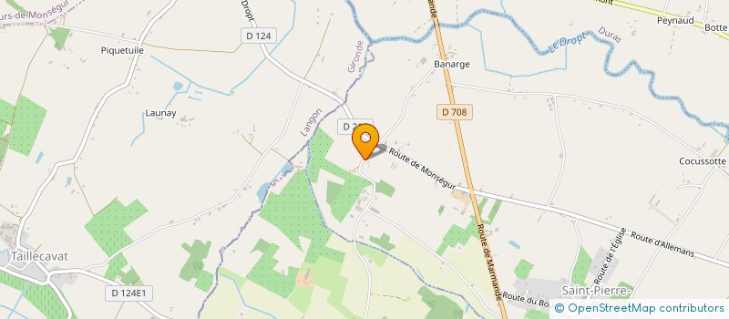 localisation de l'entreprise SCI ANGELISA  SAINT-PIERRE-SUR-DROPT