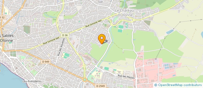 localisation de l'entreprise SCI ANGELLIAUME MARIE FRANCE ET FREDERIC à LES SABLES D'OLONNE