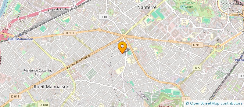 localisation de l'entreprise SCI ANGELOSANTO  NANTERRE