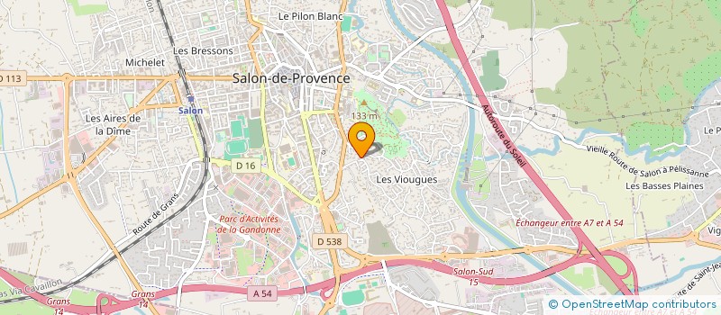 localisation de l'entreprise SCI ANGELS à SAINTE-MAXIME