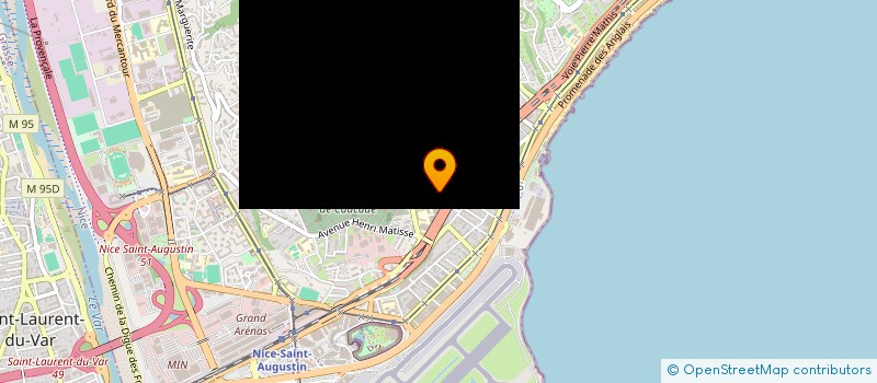 localisation de l'entreprise SCI ANGELS  NICE