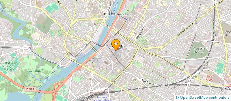 localisation de l'entreprise SCI ANGERS 55 IMMO à ANGERS