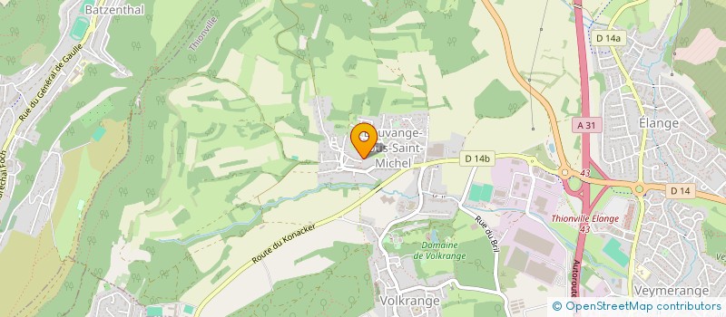 localisation de l'entreprise SCI ANGEST à THIONVILLE