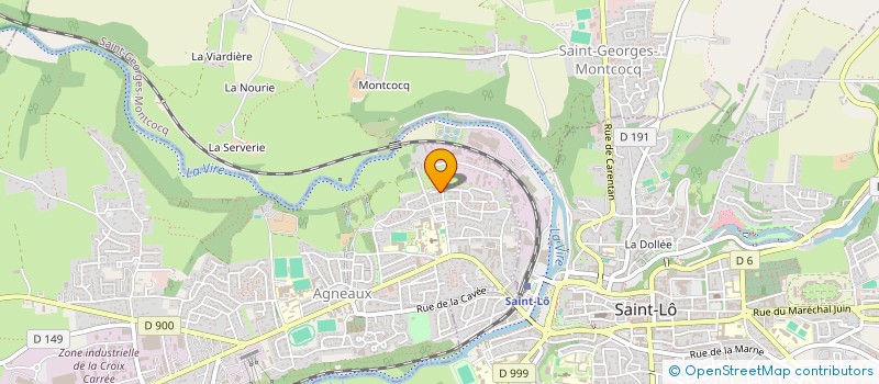 localisation de l'entreprise SCI ANGEVILLE  THEREVAL