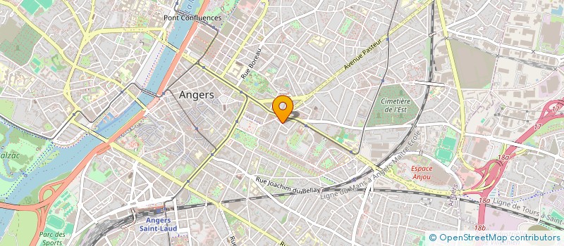 localisation de l'entreprise SCI ANGEVINE DE PROVENCE  SAUMUR