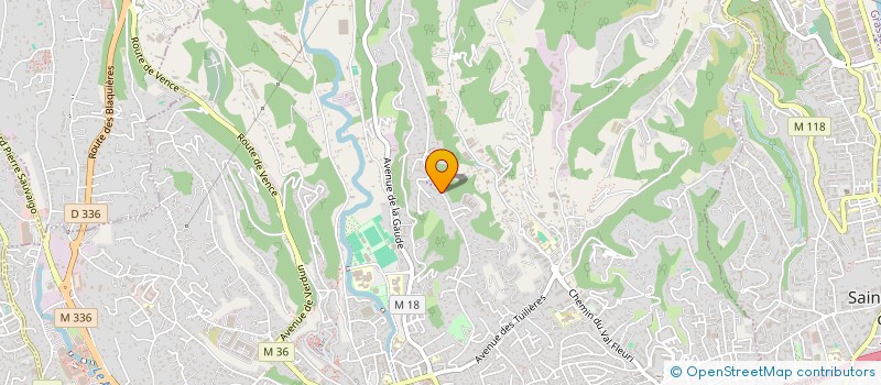 localisation de l'entreprise SCI ANGI à CAGNES SUR MER