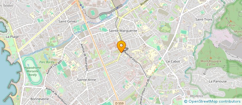 localisation de l'entreprise SCI ANGIELYCIA  MARSEILLE
