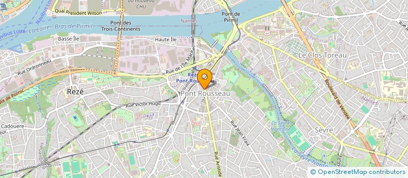 localisation de l'entreprise SCI ANGIO SUD LOIRE  REZE