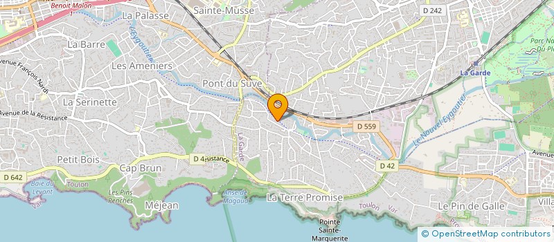 localisation de l'entreprise SCI ANGIOA VALGORA MED à LA GARDE
