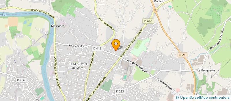 localisation de l'entreprise SCI ANGLADE  VILLENEUVE-SUR-LOT