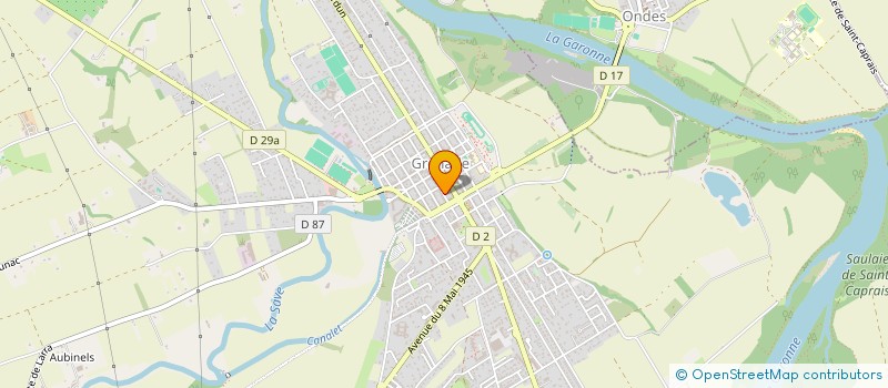 localisation de l'entreprise SCI ANGLET  GRENADE