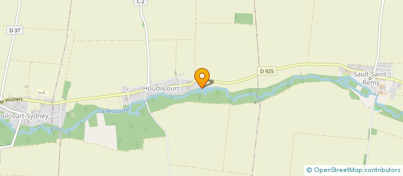 localisation de l'entreprise SCI ANGLETERRE  HOUDILCOURT