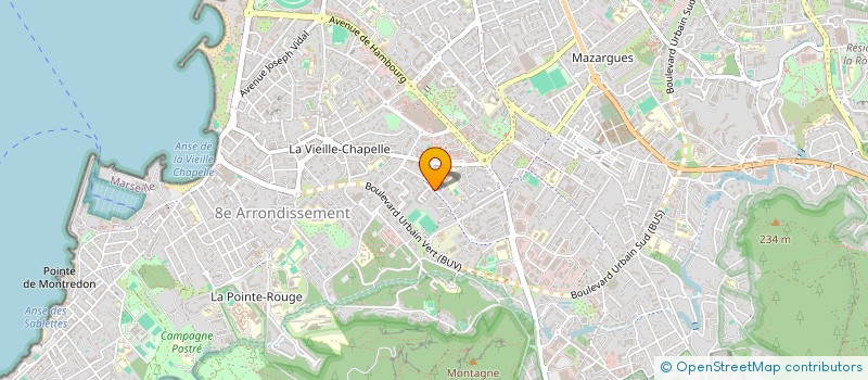 localisation de l'entreprise SCI ANGLMAR à MARSEILLE