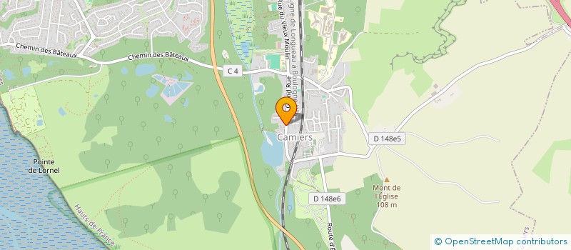 localisation de l'entreprise SCI ANGOT  CAMIERS